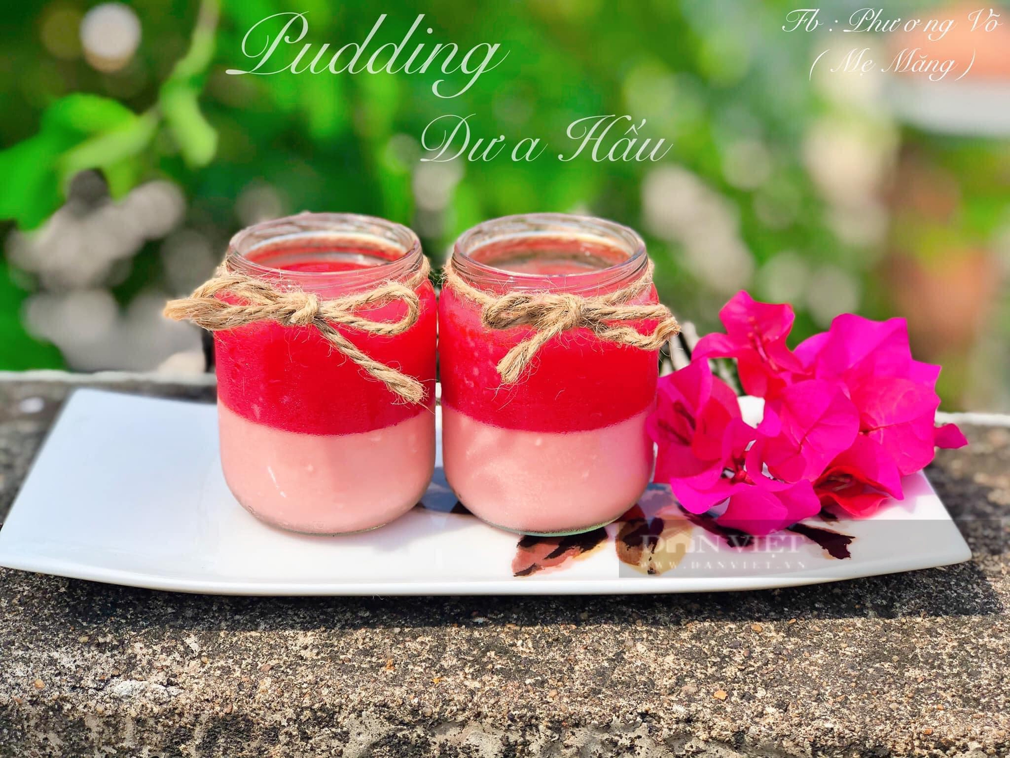 Loại quả "xanh vỏ đỏ lòng" giàu vitamin, giải nhiệt mùa hè, đem làm bánh pudding rất ngon- Ảnh 1.