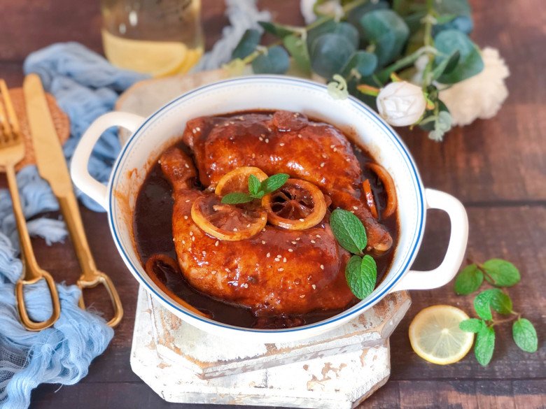 Cho thịt gà vào nồi cơm điện, hơn nửa tiếng sau được món ngon ăn mãi không chán- Ảnh 9.