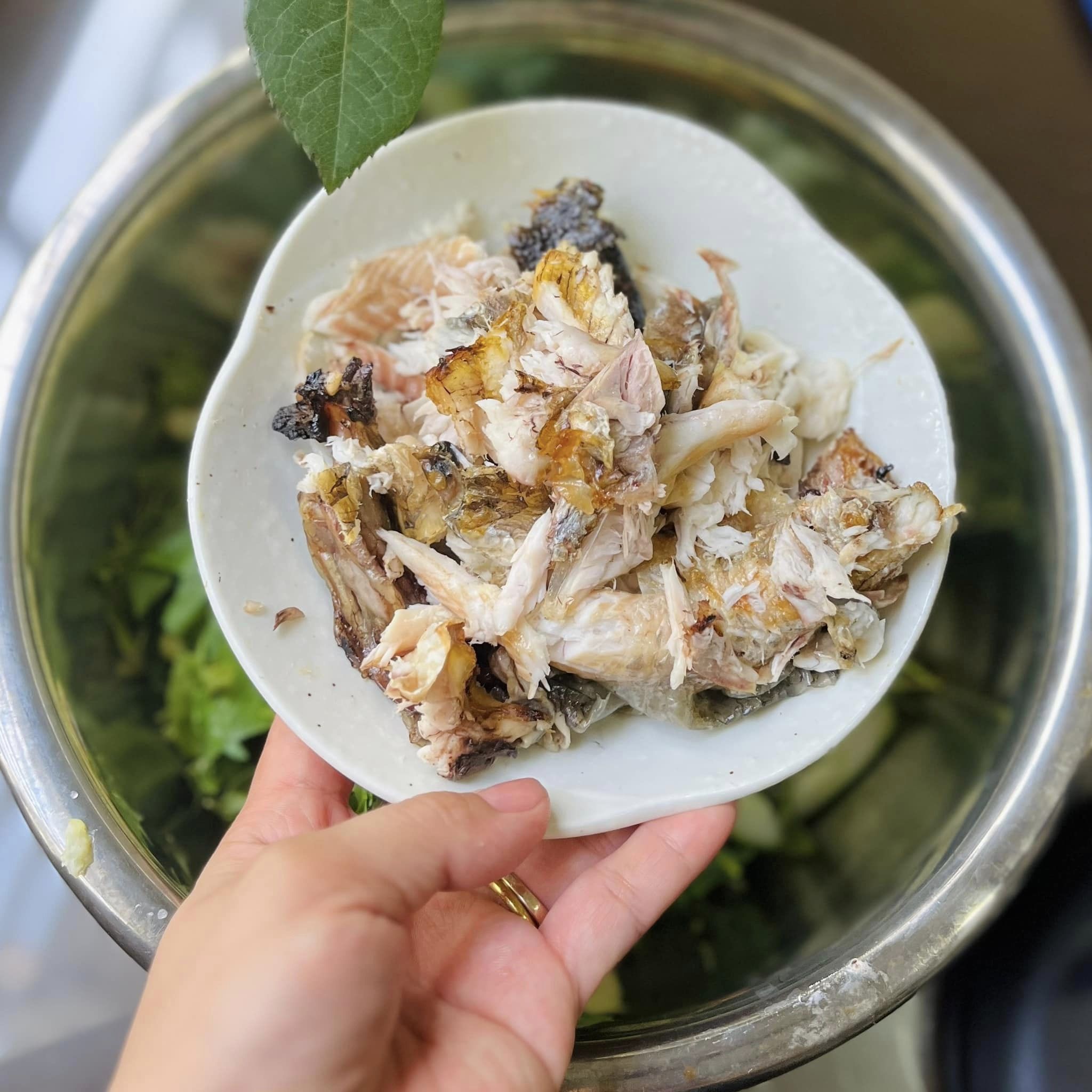 Loại lá đắng, ít người biết, có tác dụng giảm mỡ máu, tiểu đường, trộn gỏi cá lóc cực ngon - Ảnh 5. Loại lá đắng, ít người biết, có tác dụng giảm mỡ máu, tiểu đường, trộn gỏi cá lóc cực ngon - Ảnh 5.