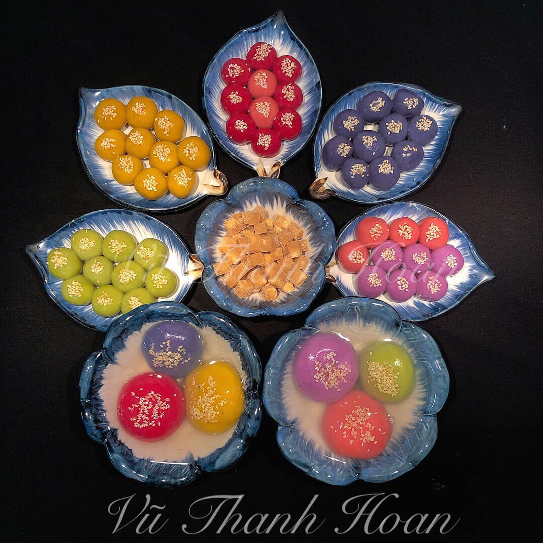 Tết Hàn thực: Làm bánh trôi "ngũ phúc" mềm dẻo, đẹp mắt để cúng Tổ tiên, tỏ lòng thành- Ảnh 1. Tết Hàn thực: Làm bánh trôi "ngũ phúc" mềm dẻo, đẹp mắt để cúng Tổ tiên, tỏ lòng thành- Ảnh 1.
