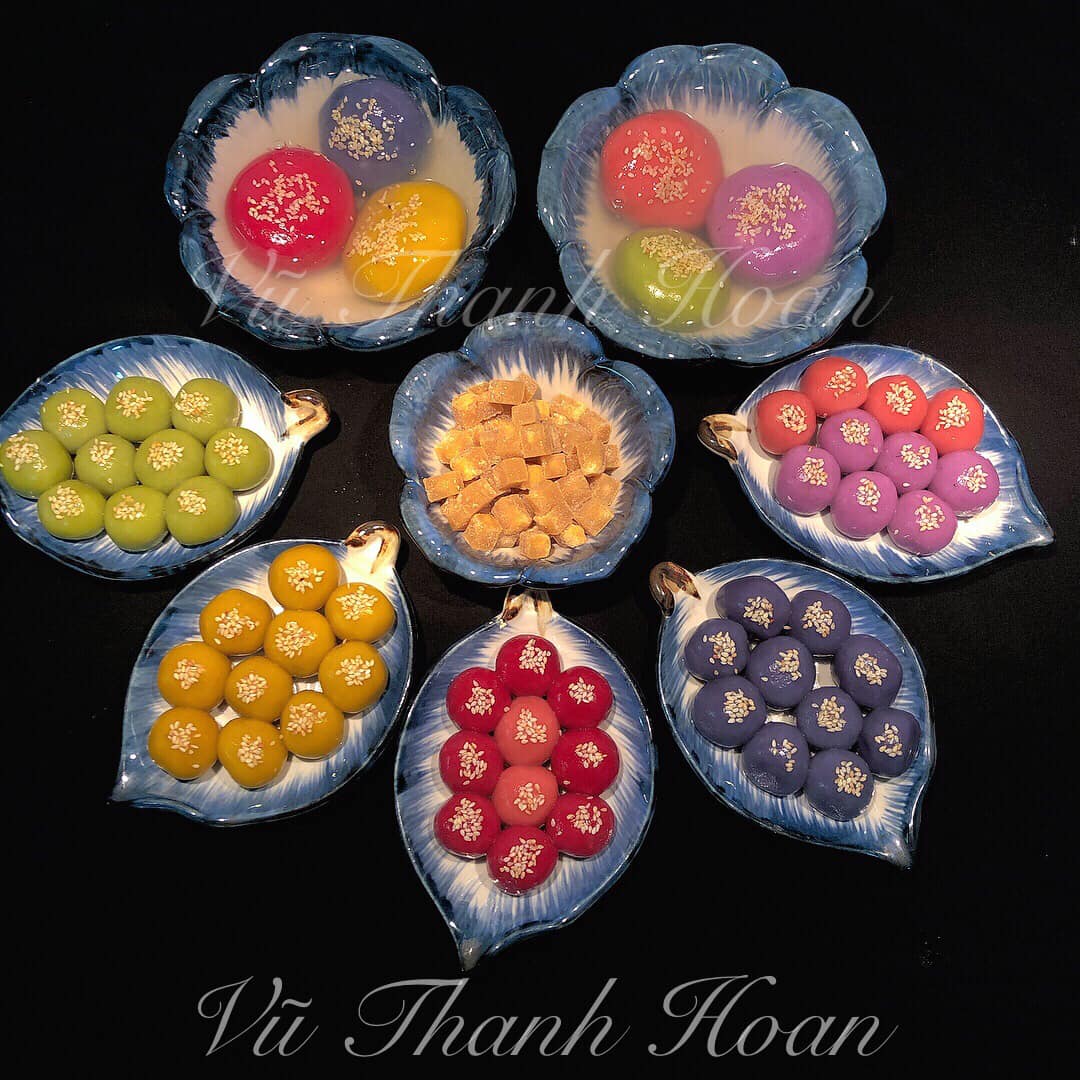 Tết Hàn thực: Làm bánh trôi "ngũ phúc" mềm dẻo, đẹp mắt để cúng Tổ tiên, tỏ lòng thành- Ảnh 2. Tết Hàn thực: Làm bánh trôi "ngũ phúc" mềm dẻo, đẹp mắt để cúng Tổ tiên, tỏ lòng thành- Ảnh 2.