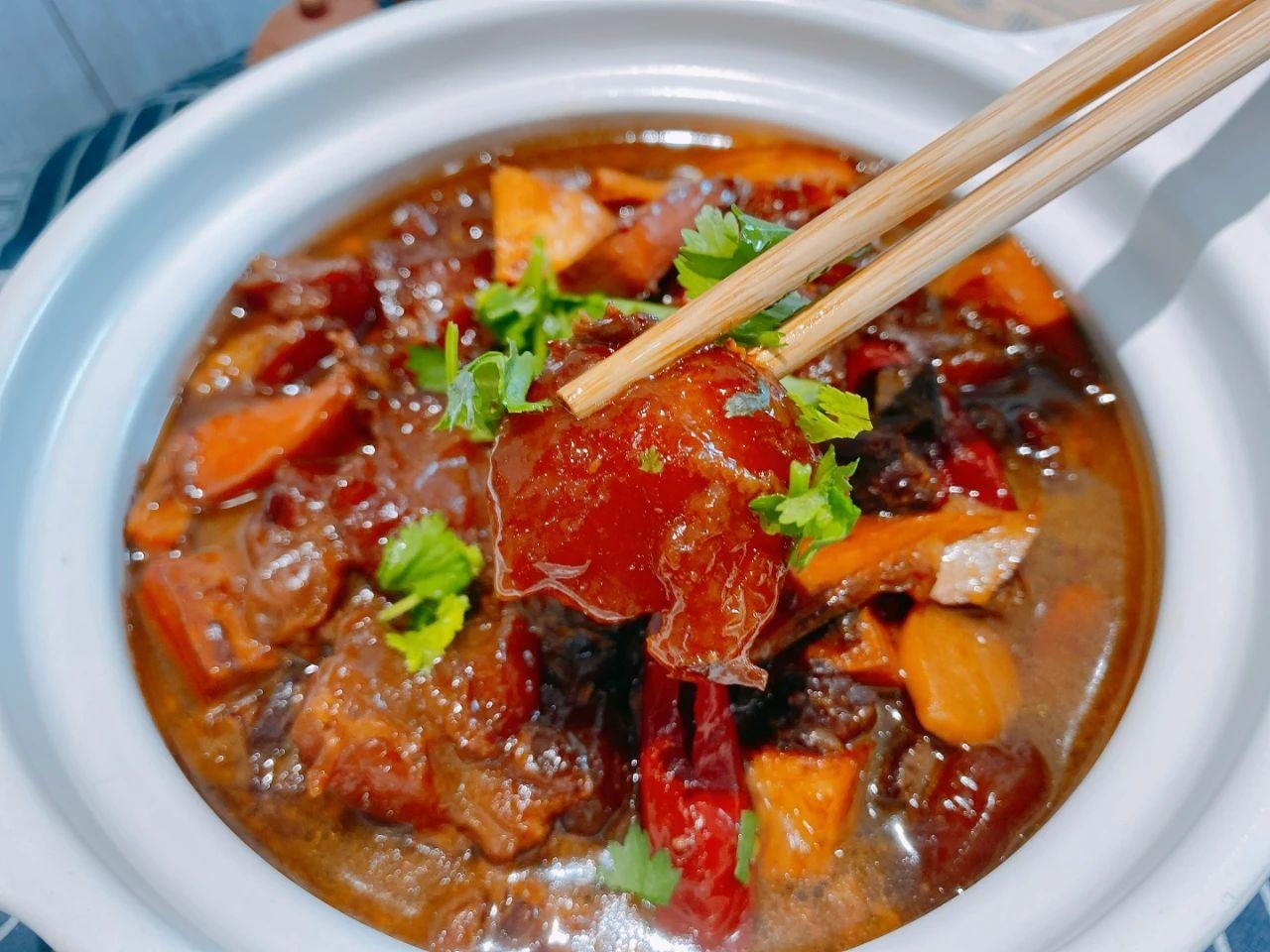 Loại thịt là "kho collagen tự nhiên", giảm lão hóa, tốt xương khớp, hầm nhừ trẻ già đều thích- Ảnh 2.