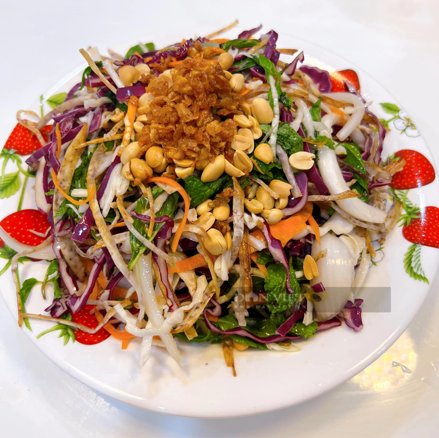 Loại củ "trường thọ", bổ dưỡng hơn khoai tây, đem làm gỏi thành món lạ vừa ngon vừa mát- Ảnh 2.