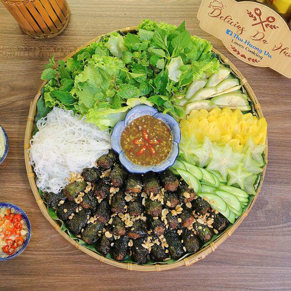 Cách làm chả bò lá lốt nướng ăn kèm bún siêu ngon, thanh mát cho ngày hè- Ảnh 6. Cách làm chả bò lá lốt nướng ăn kèm bún siêu ngon, thanh mát cho ngày hè- Ảnh 6.