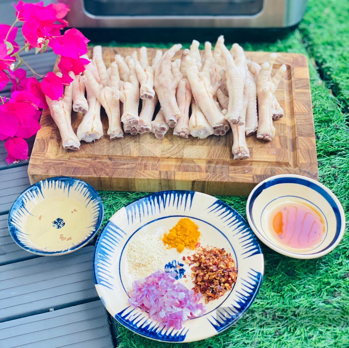 Bộ phận giàu collagen của con gà, đem nướng muối ớt thành món ăn siêu ngon, cả nhà đều mê- Ảnh 2.