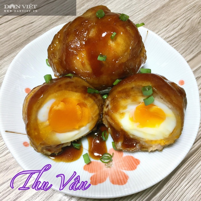 Lạ miệng với món thịt cuộn trứng om xì dầu kiểu Nhật đậm đà, ngọt bùi - Ảnh 8. Lạ miệng với món thịt cuộn trứng om xì dầu kiểu Nhật đậm đà, ngọt bùi - Ảnh 8.