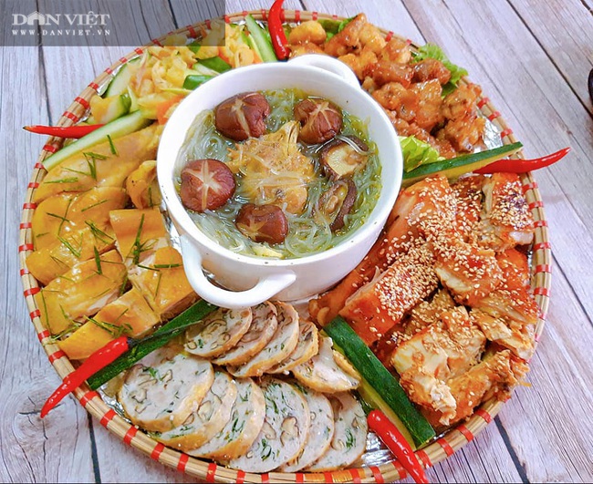 Tuyệt chiêu chế biến một con gà thành 11 món ngon hấp dẫn - Ảnh 1. Tuyệt chiêu chế biến một con gà thành 11 món ngon hấp dẫn - Ảnh 1.