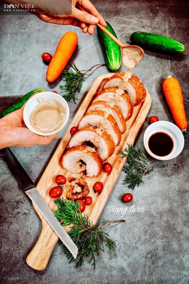 Tuyệt chiêu làm món thịt heo cuộn quay giòn bì bằng nồi chiên không dầu đẹp bắt mắt, ngon khó cưỡng - Ảnh 4. Tuyệt chiêu làm món thịt heo cuộn quay giòn bì bằng nồi chiên không dầu đẹp bắt mắt, ngon khó cưỡng - Ảnh 4.