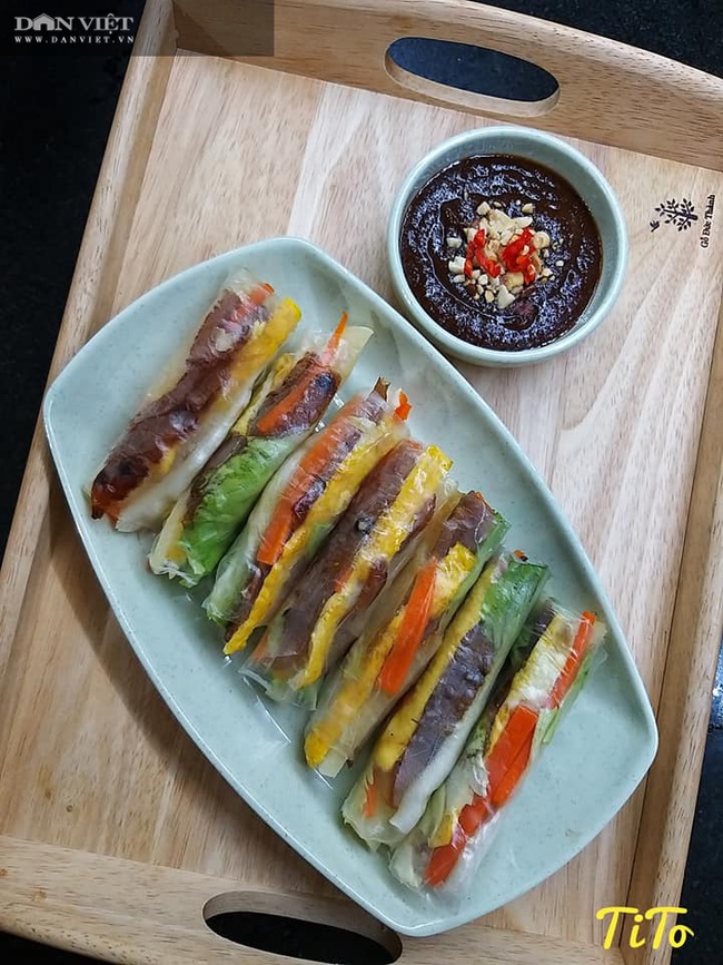 Bí quyết làm bò bía mặn cùng nước chấm ngon tuyệt - Ảnh 5.