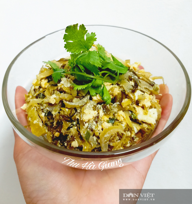 Lạ miệng với dưa cải chua xào trứng - Ảnh 2. Lạ miệng với dưa cải chua xào trứng - Ảnh 2.