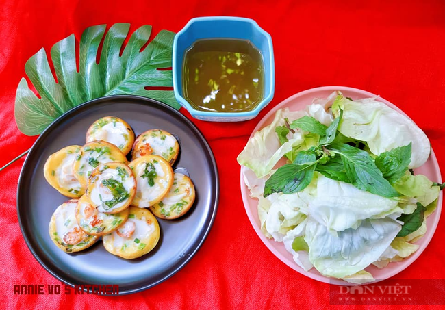 Lạ miệng với món bánh khọt tôm mực cốt dừa - Ảnh 6. Lạ miệng với món bánh khọt tôm mực cốt dừa - Ảnh 6.