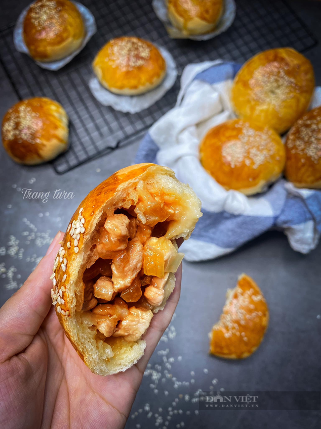 Đổi món bữa sáng với bánh mì nhân ức gà - Ảnh 2. Đổi món bữa sáng với bánh mì nhân ức gà - Ảnh 2.