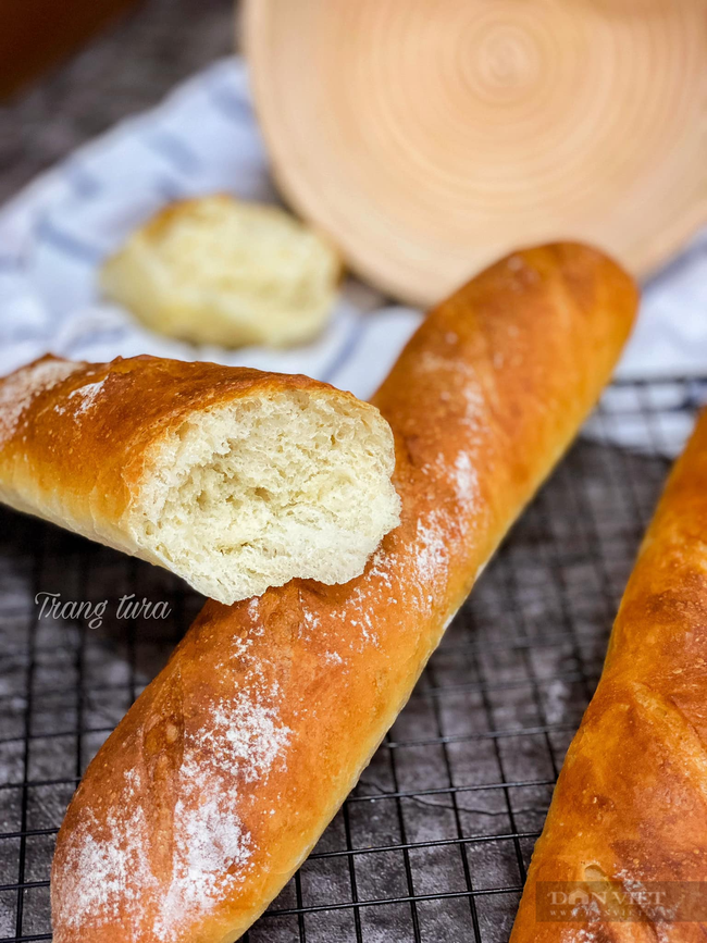 Mách bạn cách làm bánh mì vỏ giòn đặc ruột ngay tại nhà - Ảnh 2.