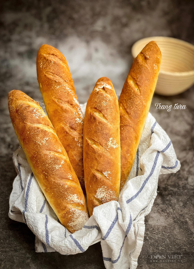 Mách bạn cách làm bánh mì vỏ giòn đặc ruột ngay tại nhà - Ảnh 3.