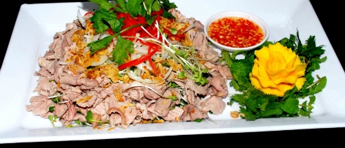 Cách làm bắp bò trộn cải mầm thơm ngon, lạ miệng Cách làm bắp bò trộn cải mầm thơm ngon, lạ miệng 1