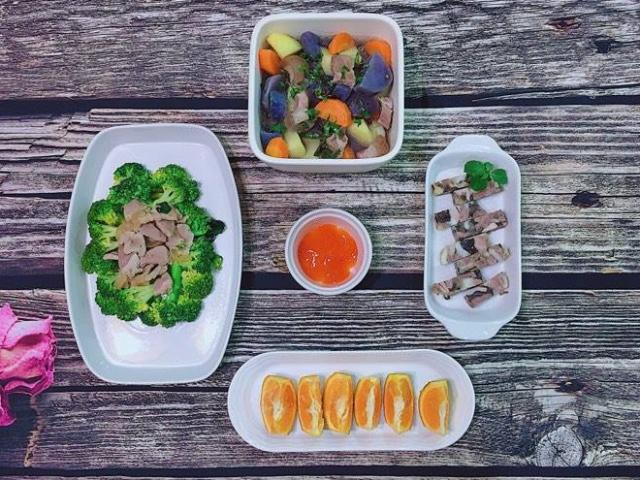 Gợi ý mâm cơm ngũ sắc đẹp bất ngờ lại không tốn nhiều thời gian