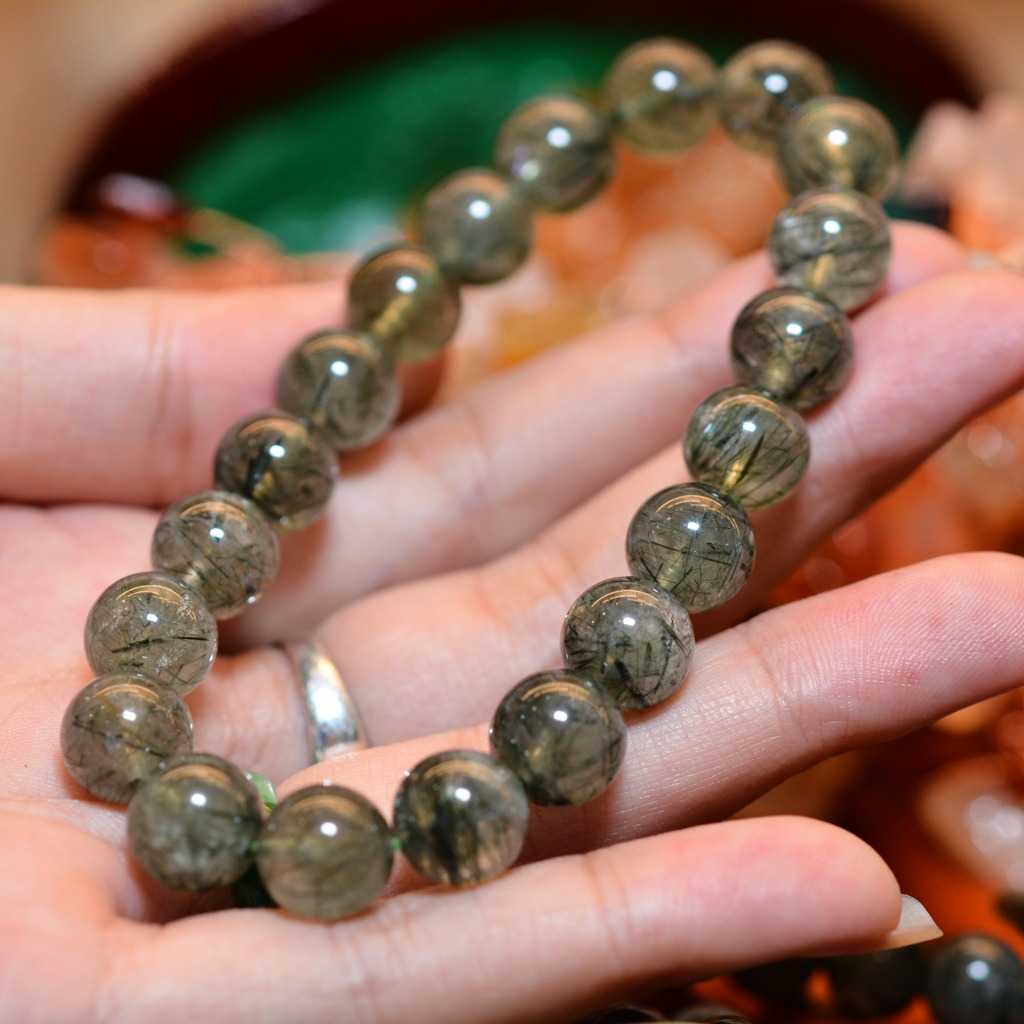 Chuỗi thạch anh tóc xanh