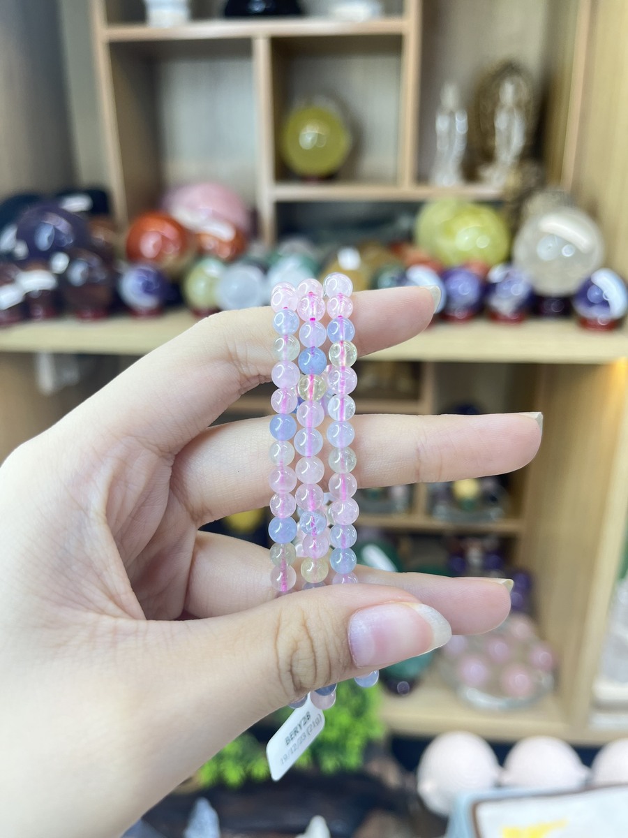 Chuỗi Vòng Quấn Tay Đá Beryl