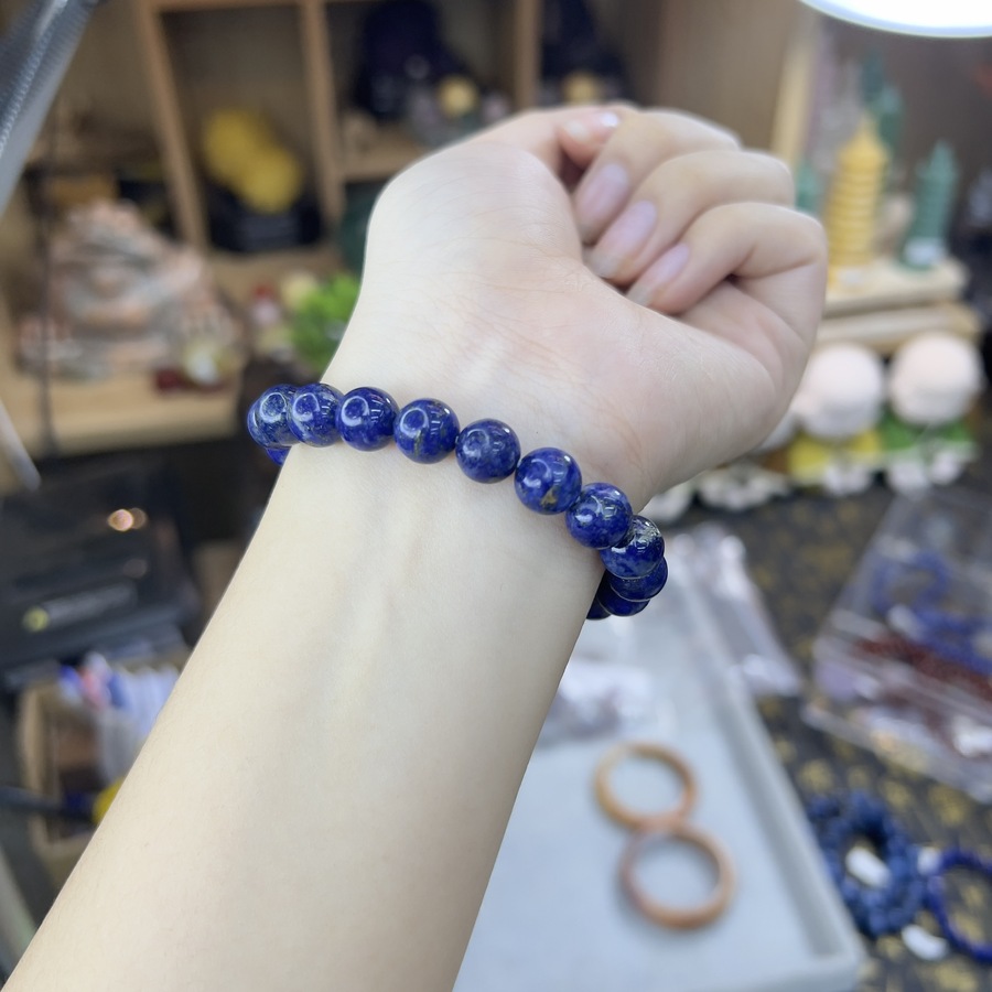 Chuỗi Hạt Đeo Tay Đá Lapis 28