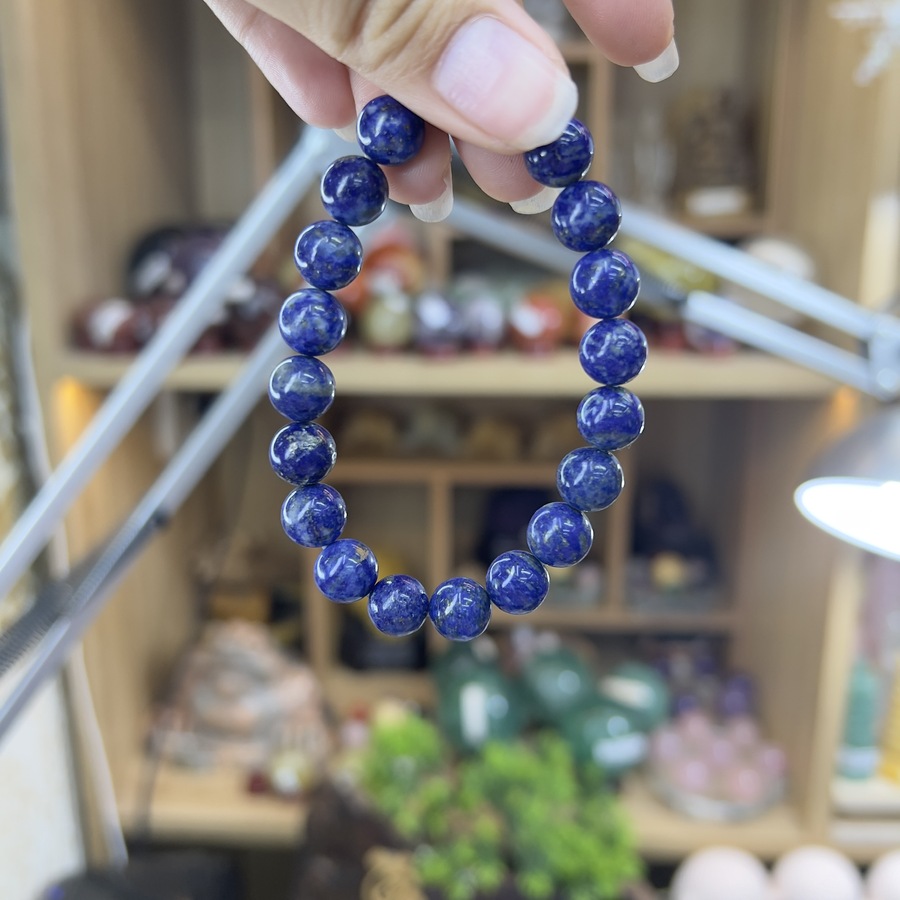 Chuỗi Hạt Đeo Tay Đá Lapis 28